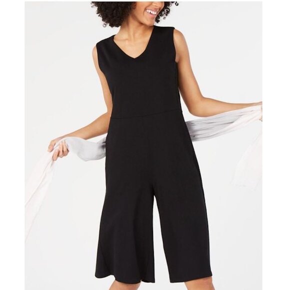 New without Tags Eileen Fisher - Sleeveless Romper in Viscose Jersey, Sml fits M - Picture 1 of 9